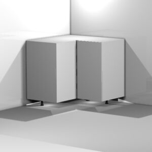 Base Pie Cut Corner 33"W x 33"W