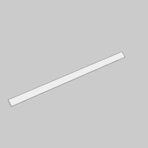 Filler 96"W x 3"H